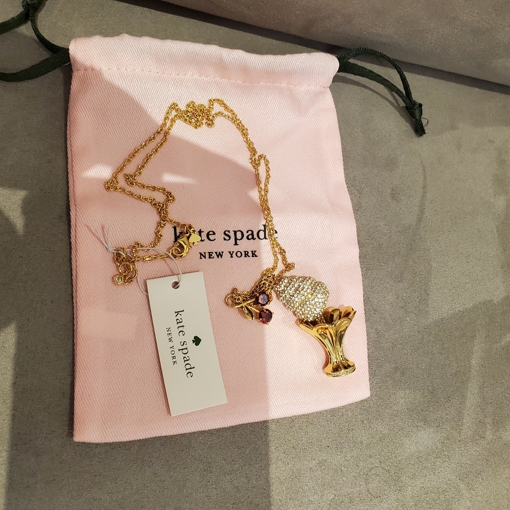 Ice cream sundae pendant Necklace